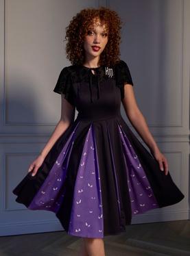 Her Universe Disney The Haunted Mansion Eyes Glow-In-The-Dark Retro Dress Her Universe Exclusive, , hi-res